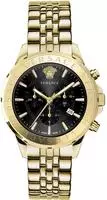 Versace Herren Uhr Armbanduhr Chronograph Signature VEV602123 Edelstahl - Gold