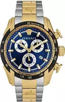 Versace V-Ray Chrono VE2I01021 Herrenuhr V-Ray Chrono - Blau