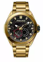 Police Herren Quarz Armbanduhr aus Edelstahl mit Edelstahl Band - RANGER II -