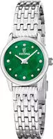 Festina F20749/5 Damenuhr Quarz Silberfarben/Gr&uuml;n