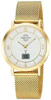 MASTER TIME Funkuhr "Advanced" Quarzuhr, Armbanduhr, Damenuhr, Edelstahlarmband,