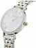 Daniel Wellington Petite Lumine Bezel 5-Link Two-Tone MOP Silver
