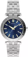 Versace Herren Uhr Armbanduhr V-Race VE2B00421 Edelstahl - Silber