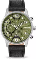 Police Herrenuhr Quartz Grau Herren