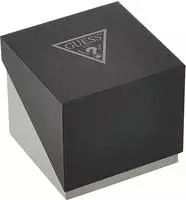 Guess Herren Uhr Armbanduhr MONARCH GW0958G3 Edelstahl schwarz - Schwarz