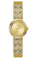 Guess Damenuhr Treasure Gold Analog GW0476L2 - Gold