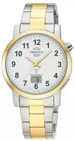 MASTER TIME Funkuhr "Basic" Quarzuhr, Armbanduhr, Herrenuhr, Edelstahlarmband,