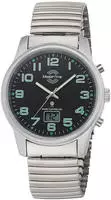 Master Time MTGA-10763-22Z Herren-Funkuhr mit Zugband