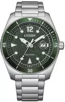 Citizen Solaruhr "Eco-Drive Day Date" Armbanduhr, Herrenuhr, Edelstahlarmband,