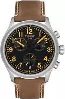Tissot T1164171605201 Herrenuhr Chronograph L 42 mm Beige/Schwarz
