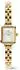 Daniel Wellington Quadro Mini Arch 3-Link White Sunray Gold