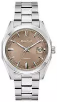 Bulova Automatikuhr "Surveyor" Armbanduhr, Damenuhr, Herrenuhr, Mechanische Uhr,
