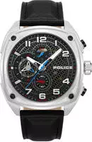 Police PEWGF00814X1 Herrenuhr Quarz Portland mit 2 B&auml;ndern