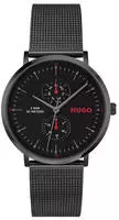 HUGO Multifunktionsuhr "STYLE" Quarzuhr, Armbanduhr, Herrenuhr,...
