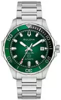 Bulova 98B471 Herren-Automatikuhr Marine Star Stahl/Blau