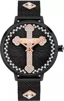 Police SOCOTRA PL16031MSB.02MMA Damenarmbanduhr - Gold/Schwarz