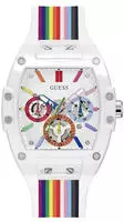 Guess Herren Uhr Armbanduhr PHOENIX GW0720G1 Silicon - Bunt