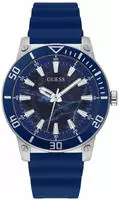 GUESS Quarzuhr f&uuml;r Herren - Blau
