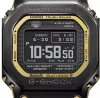 Casio G-Shock GMW-BZ5000BD-1ER Sportuhr Edelstahl Geb&uuml;rstet Braun Schwarz