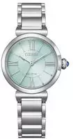 Citizen Solaruhr "Citizen L" Armbanduhr, Damenuhr, Edelstahlarmband, analog