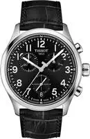 Tissot T1164171605200 Herren-Chronograph L 42 mm Leder Schwarz
