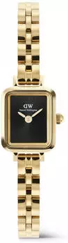 Daniel Wellington Quadro Mini Arch 3-Link Onyx Sunray Gold