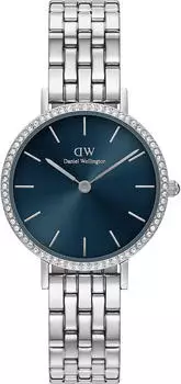 Daniel Wellington Petite Lumine Bezel 5-Link Arctic S