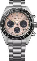 Seiko SSC963P1 Prospex Speedtimer Armbanduhr Solar 39 mm Rosafarben