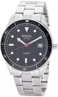 Boccia 3664-06 Herrenuhr Titan 10 bar Schwarz