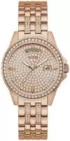 Guess GW0254L3 Damen-Armbanduhr, Edelstahl-Geh&auml;use, Metall-Armband - Gold