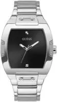 Guess GW0387G1 Herren-Armbanduhr, Edelstahl-Geh&auml;use, Metall-Armband - Silber