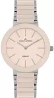 Jacques Lemans Keramikuhr "Monaco" Quarzuhr, Armbanduhr, Damenuhr, analog