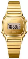 Casio LA670WEGS-9AEF Damenarmbanduhr Digital mini Collection Goldfarben