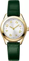 DKNY Damenuhr Quarzuhr dunkelgr&uuml;n / gold onesize Damen 30 DK1L033L0015,