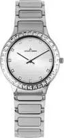 Jacques Lemans Quarzuhr "Milano" Armbanduhr, Damenuhr, Edelstahlarmband, analog