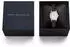 Daniel Wellington Ophelia Mini Black Lizard White Guilloché silver