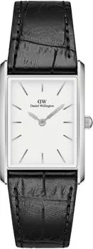 Daniel Wellington Bound Black Crocodile 24 x 35 mm silver