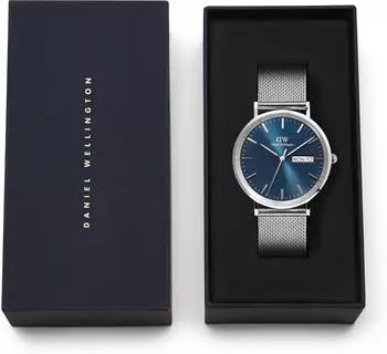 Daniel Wellington Classic Day Display sterling arctic
