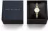 Daniel Wellington Petite Mini Arch 3-link White gold