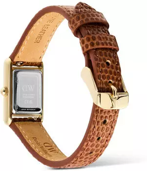 Daniel Wellington Bound Mini Light Brown Lizard gold