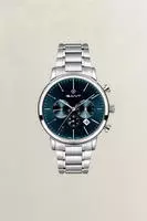 Gant G132004 Herren-Armbanduhr Cleveland Multifunktion Stahl/Petrol