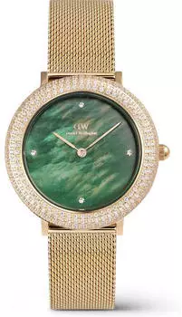 Daniel Wellington Crystalline Bezel evergold green