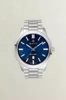 Gant Quarzuhr "Bridgeton" Armbanduhr, Herrenuhr, Edelstahlarmband, analog, Tag