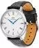Daniel Wellington Classic Roman Numerals Date Black Croc Belly silver