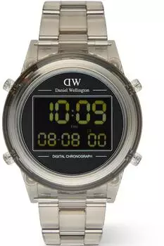 Daniel Wellington Retro Digital 42 mm light grey