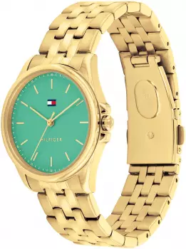 Tommy Hilfiger vivg26120461 – Tommy Hilfiger vivg26120461 mit Quarzwerk und grüner Edelstahl-Kombination