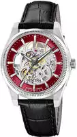 Festina Automatikuhr "Automatic" Armbanduhr, Herrenuhr, Swiss Made, Mechanische...