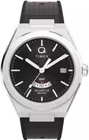 Timex Quarzuhr "Q Timex Continental GMT" Armbanduhr, Herrenuhr, analog, Tag,