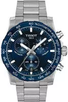 Tissot T1254171104100 Herrenuhr Supersport Chronograph Blau