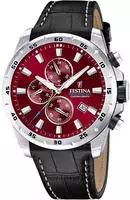 Festina F20692/5 Herrenuhr Chronograph Schwarz/Rot
